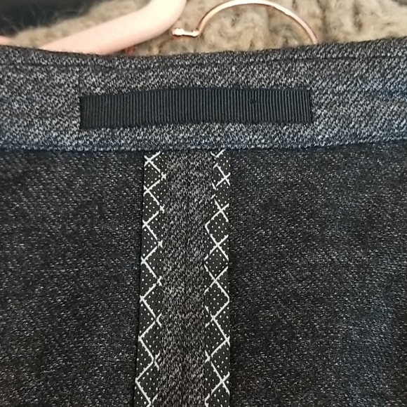 Massimo Dutti Charcoal Gray Blazer Jacket L - Picture 8 of 10